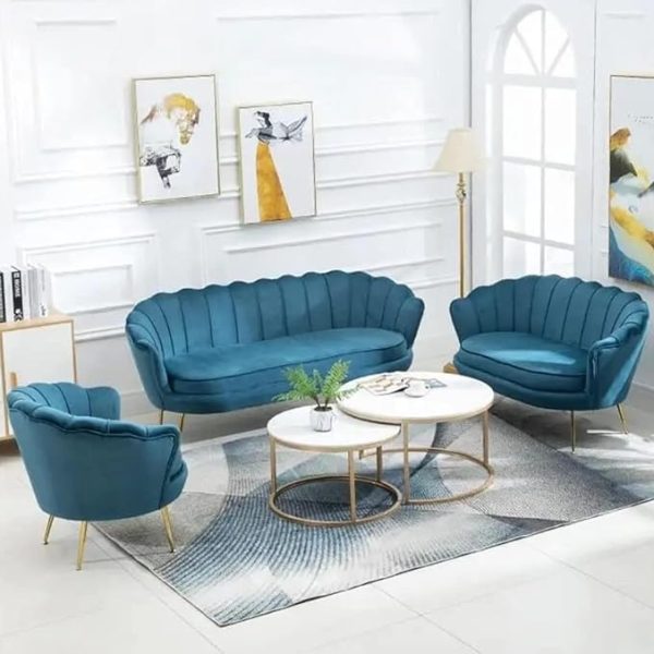 Astrid 303 Velvet Sofa Set