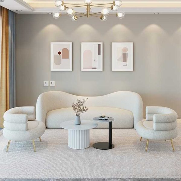 Haldor 921 Curved Sofa Set